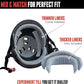 Triple Eight The Certified Sweatsaver Helmet with Visor for Roller Derby, Skateboarding and BMX