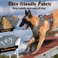 rabbitgoo Dog Harness for Large Dogs No Pull, Tactical Service Pet Vest with Molle and Control Handle, Adjustable and Reflective Military Harness for Easy Walking and Training, Grey, XL