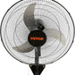 VEVOR Wall Mount Fan, 2 PCS 18 inch Oscillating, 3-speed High Velocity Max. 4000 CFM Industrial Wall Fan for Indoor, Commercial, Residential, Warehouse, Greenhouse, Workshop, Basement, Garage,Black