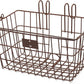Retrospec Apollo-Lite Lift-Off Bike Basket - Detachable Steel Handlebar Basket with Carrying Handle for Commuting, Shopping & Beach Trips - 14.5in x 9.5in Weather-Resistant Biking Gear