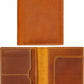 HIFA Leather Passport Holder, Handmade Passport Cover with Card and Ticket Slot - Genuine Leather, Elegant Design, Easy Access - Passport Case, Passport Wallet, Passport Holder