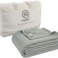 Threadmill Summer Muslin Twin Blanket | 4 Layer 100% Cotton Gauze | Soft, Breathable, and Lightweight Muslin Blanket | Ideal for All Seasons | Lightweight Blanket| Scottish Grey