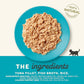 Applaws Natural Wet Kitten Food in Broth, Limited Ingredient Canned Wet Kitten Food, No Additives, Made with Natural Ingredients, Tuna Fillet in Broth (6 x 2.47oz Cans)