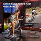 MERACH Magnetic Exercise Bike, Indoor Cycling Bike with Self-Developed App, 350 lbs Weight Capacity & 40 lbs Flywheel, Stationary Bike for Home Gym Fitness