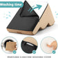 Dog Stairs for Small Dogs 19.7" H, Curved Dog Step for Puppy, Older or Cat, Medium Pet Ramp for Sofa, Couch or Bed, Ladder with High Density Foam, 15.7x28.3x19.7 inch, 4 Step, Light Brown