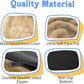 Washable Orthopedic Large Dog Bed - Big Dog Beds with Removable Waterproof Cover and Non-Slip Bottom XL Large Pet Bed with Bolster Extra Large Dogs Bed