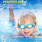 Aegend 2 Pack Kids Goggles, Swimming Goggles for Kids Age 4-16 Boys and Girls Youth, Anti-Fog Waterproof Anti-UV Pool Goggles
