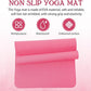 10 Pack Yoga Mats Bulk, 68'' x 24'' x 4mm Thick Yoga Mats for Kids and Adult Gym Mats Bundle Latex Free Exercise Mats with Non Slip Texture for Outdoor Yoga, Pilates or Workout