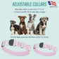 Dogline Biothane Waterproof Dog Collar with Herm Sprenger Stainless Steel Quick Release Buckle – Heavy Duty Tactical Durable Collar for Dogs – Comfortable and Safe Pet Collar, W 1" L 15-25", Pastel