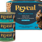 Reveal Natural Wet Canned Cat Food, Limited Ingredient, Grain-Free, Protein with No Artificial Additives, Fish Variety in Broth (12 x 2.47 oz Cans)