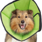 Soft Dog Cone After Surgery: Comfortable Dog Cones Collar for Stop Licking Biting - Adjustable Elizabethan Collar for Dogs fit for Small Medium Large Dogs (Green, XL)