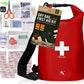 Avalanche First Aid Kit in Dry Bag, 103 Pcs Emergency Supplies Kit in Waterproof Bag for Home, Car, Travel, Sports or Camping, Durable, Ideal for Water Activities, Survival Gear Kit