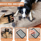 Pet Hair Removal Glove,Pet Hair Remover for Cat & Dog,New Upgraded Electrostatic Gloves Pet Hair,Reusable Electro Static Pet Hair Remover Electrostatic Gloves for Furniture,Couch (2 PC Small Red)