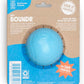WEST PAW Boundr Ball Dog Fetch Toy – Bouncing Toys for Dogs, Fetch, Catch, Chewing, Play – Floatable, Recyclable Balls – Small Aqua Blue/Dandelion Yellow 2-Pack