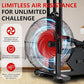 Air Bike, Wenoker Exercise Bike Air Resistance Stationary Bike for Home, Indoor Bike with Dual Action Handlebars, APP Connection Customizable Monitor