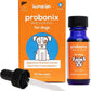 Humarian Probonix Liquid Probiotics for Dogs - 8-Strain Dog Probiotic Drops to Fortify Canine Gut Health, Dental Health, Immunity and More - 30-Day Supply - Liver Flavor