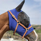 Horse Fly Mask Super Comfort Horse Fly Mask Elasticity Fly Mask with Ears We Only Make Products That Horses Like… (DK Blue, M)
