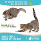 Raw Paws Catnip & Silvervine Lollipops Interactive Cat Toy (6 Pack) - Silvervine Sticks for Cats - Catnip Ball Toy - Fresh Cat Nip - Silver Vine Dental Sticks