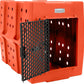 Dakota 283 Crate - Canine Rough and Tough Economy Kennel (Orange, X-Large)
