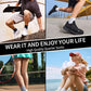 Airacker Athletic Quarter Socks with Cushion Running Ankle Socks for Men Women 6 Pairs
