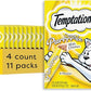 Temptations Creamy Puree Squeezable Lickable Wet Cat Treats with Chicken, 0.42 oz. Tubes, 4 Count, Pack of 11 (44 Total)