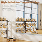 Home Gym Mirror - 2 PCS 24×48 inches, Large Wall Mounted Frameless Full Length Body Mirror for Dancing Studio, Exercise, Fineness, Yoga, Tempered Glass