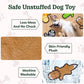 SHARLOVY No Stuffing Dog Toys Crinkle Squeaky, Long Lasting Chews for Aggressive, Durable Plush Dog Puppy Chew Toys for Teething, with 6 Tough Layers for Small Medium Large Breed