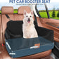 Dog Car Seat for Medium/Large Dogs,Dog Booster Seat for Dog Under 50lbs or 2 Small Dogs, Detachable and Washable Pet Car Seat,Multi-Functional Travel Dog Bed & Dog Sofa(Black)