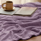 Bedsure Fleece Throw XL Blanket Fog Purple - 300GSM Soft Lightweight Plush Cozy Blankets for Bed, Sofa, Couch, Travel, Camping, 50x70 inches