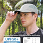 GADIEMKENSD Mens Folding Outdoor Hat Long Brim UPF 50+ Sun Protection
