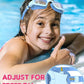Kids Swim Goggles,Swimming Goggles for Kids 6-14, Anti-Fog UV Protection Pool Glasses for Boys Girls