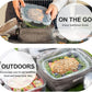 Glass Food Storage Containers with Lids Airtight, Glass Meal Prep Containers for Lunch, Glass Container Set, BPA Free（20 Pieces）