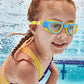 Kids Swim Goggles,Swimming Goggles for Kids 6-14, Anti-Fog UV Protection Pool Glasses for Boys Girls