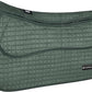 Tackmore Western Saddle Pad Adjustable with Side Pockets and Foam Inserts Shock-Absorbing Riding Pad