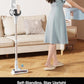 Cordless Stick Vacuum Cleaner for Home, Lightweight Rechargeable Vacuum with 55min Runtime, Powerful Suction, Green LED Headlight, 9-in-1 Pet Hair Carpet & Hardwood Floor Cleaner