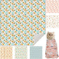 27.6" Cat Grooming Wrap, Cat Wrap for Cutting Nails, Self-Adherent Fabric Wrap for Cats, Cat Burrito Wrap Anti-Scratch, Anti-Escape, Multifunctional Swaddle Wrap Pet Tool (Green Kitten, X Large)