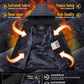 TACVASEN Winter Jacket Men's Water-Resistant Fleece Jacket Snow Ski Jacket Military Tactical Jacket Coat Parka Hood Raincoat