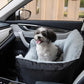 Best Pet Supplies Dog Pet Booster Seat, Dog Car Seats for Small Dogs & Medium Dogs, Soft Plush Cushion with Comfortable Bedding, Secure Straps, and Tall Pillow, Black