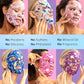 MAREE Collagen Facial Mask with Hyaluronic Acid - Hydrating Face Masks Skincare - Mascarillas Faciales For Women Skin Care - Multicolor, 6 Count