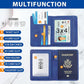 Melsbrinna Rfid Passport Holder for Travel women/Men, Cute Passport Wallet Rfid Blocking Card Slots, Rfid Passport Cover/CaseTravel Wallet, Passport Book Holder (1, Blue5)
