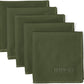 Pocket-Sized Sweat Towels - The Original Sweat Absorbing Handkerchiefs - Quick-Dry Microfiber Sweat Rags for Face, Hands, & Body - Men & Women - Gym, Sports, and Work (Green: 5 Pack)