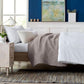 100% Cotton Waffle Weave Bed Blanket | Soft, Breathable, and Lightweight Blanket for All-Season | Perfect for Layering | Brielle Collection (King, Charcoal)