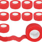 9 Pack 1" x 5 Yards Self Adhesive Bandage Wrap Self Stick Wrap for Ankle, Wrist, Finger, Sports, Breathable Cohesive Vet Tape for Pets (Red)