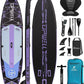UPWELL 11'6"×35" Extra Wide Inflatable Paddle Board, Stand Up Paddle Board for Youth & Adults, Stable Design, Premium SUP Accessories, 120L Backpack, 10L Dry Bag, Paddle, Leash, Hand Pump, US Fins