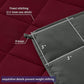 yescool Weighted Blanket for Adults (20 lbs, 48" x 72", Red Grey) Cooling Heavy Blanket for Sleeping Perfect for 110-130 lbs, Twin Size Breathable Blanket with Premium Glass Bead, Machine Washable