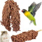 Fhiny Millet Spray for Birds, 3 PCS Natural Sun-Dried Red Sorghum Grain for Birds Seed Original Parrot Treats & Supplement Parakeet Food for Cockatiels Lovebirds Finches Budgies Pigeons Hamsters