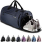 Fitgriff® Gym Bag for Men & Women with Shoe & Wet Compartment - Duffle Bag for Travel, Sports, Fitness & Workout