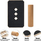 Multi-Optional Wooden Balance Board for all kind of balance tranning, Extra-Large Anti-Slip Wobble, Rocker and Plank Board for Balance and Core Training, Balancing Board for Under Desk