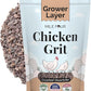 Chicken Grit for Layer & Grower Chickens Age 8-20+ Weeks - 100% Natural Mineral Chicken Grit Quartzite, Poultry Grit, USA Mined, 4 lbs