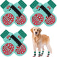 BEAUTYZOO Anti-Slip Dog Socks,Dog Shoes for Hot/Cold Pavement,Paw Protectors with Grips 3 Pairs for Puppy Small Medium Large Senior Old Dogs,Dog Socks to Prevent Licking and Hardwood Floor Protection